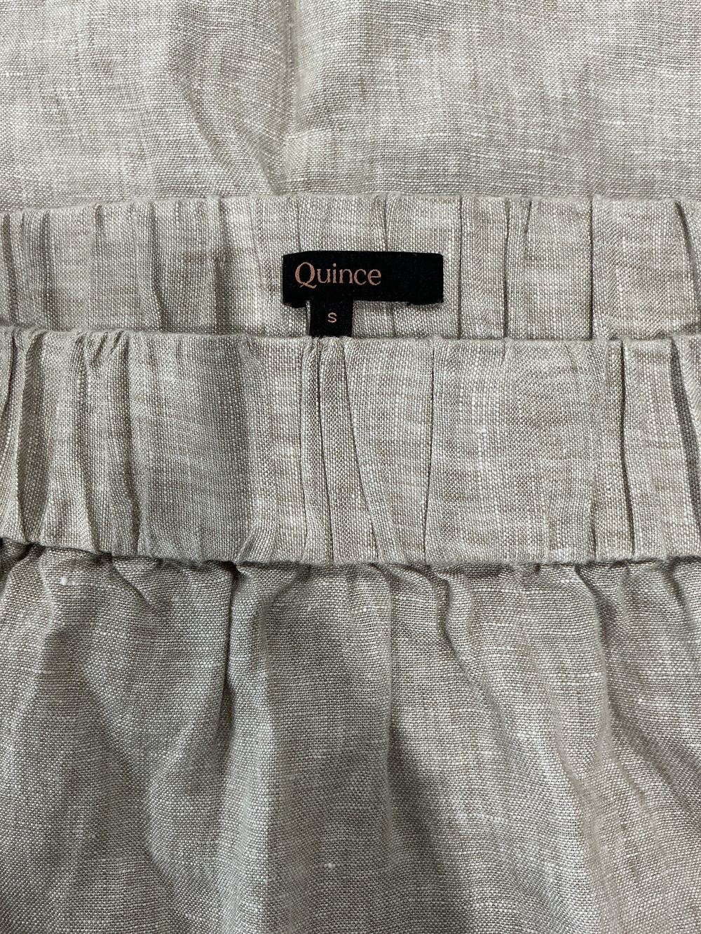 100% European Linen Maxi Skirt - Picture 3 of 3